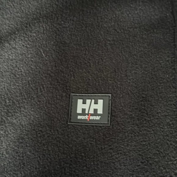 Helly Hanson Large Black Fleece Workwear Jacket - Picture 2 of 7